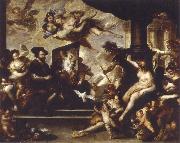 rubens painting the allegory of peace Luca Giordano